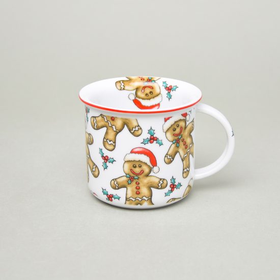 Mug Tina Fantazie, Christmas gingerbread, 240 ml middle, Český porcelán a.s.
