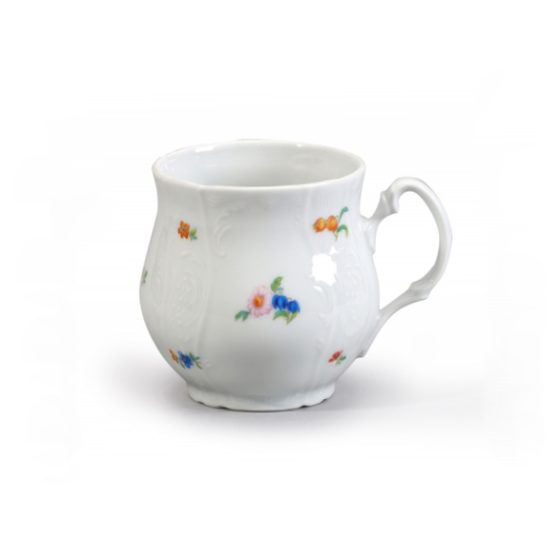 Hrnek Jonáš 310 ml, Thun 1794, karlovarský porcelán, BERNADOTTE házenka