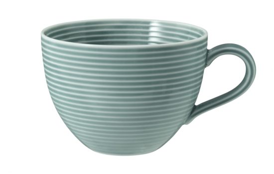 Beat arktická modrá: Šálek 350 ml snídaňový/na mléko, porcelán Seltmann