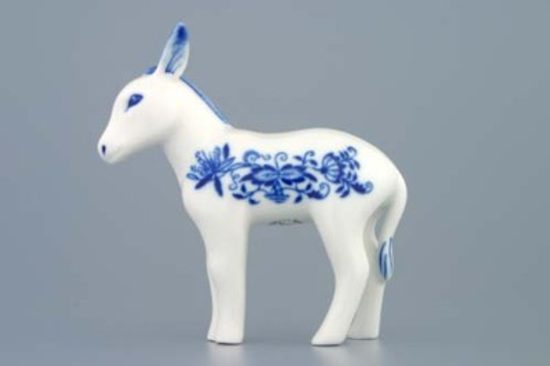 Donkey 11 cm, Original Blue Onion Pattern