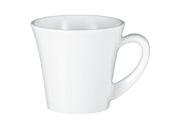 Espresso cup and saucer, Modern Life UNI white, Seltmann Porcelain