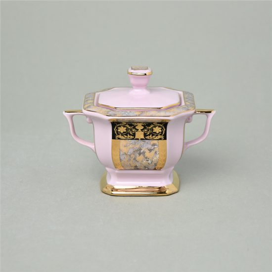 Sugar bowl small 100 ml, Empir 568, Rose china Chodov