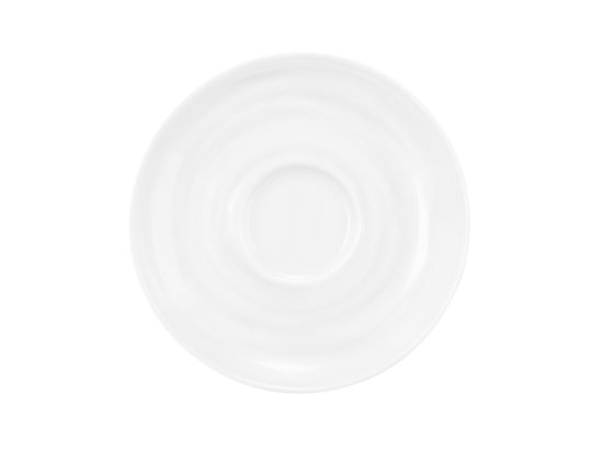 Terra WHITE: Saucer espresso 12 cm, Seltmann porcelain