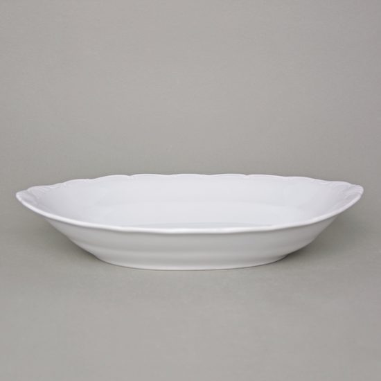 Bread basket 36 cm (bowl), Verona (Ophelie) white, Moritz Zdekauer 1810