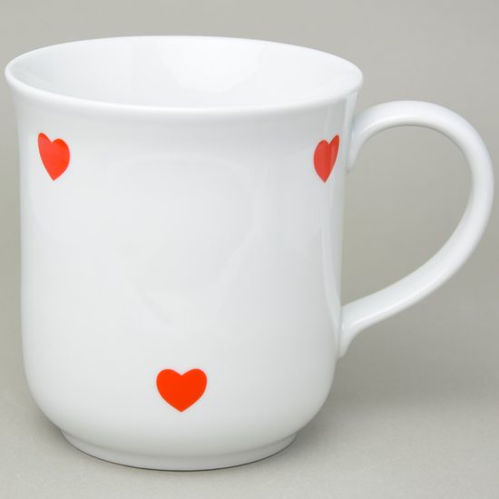 Mug Golem 1,5 l, Red hearts, Český porcelán a.s.