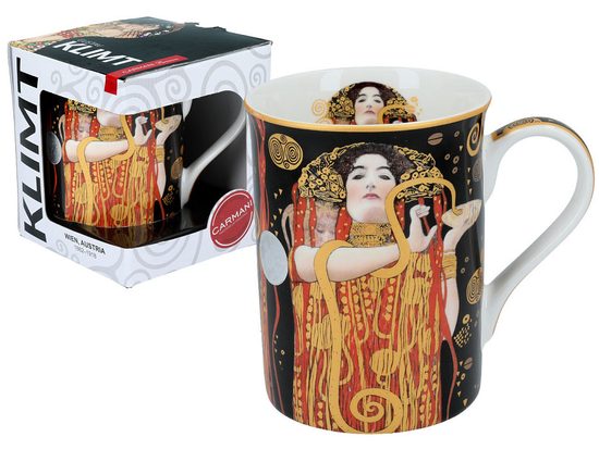Mug 360 ml, G. Klimt, Hygieia, Carmani fine bone china