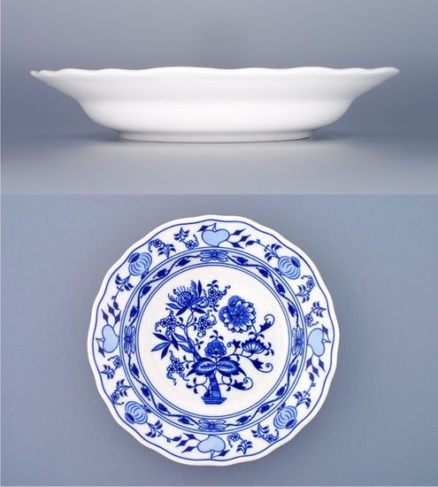 Plate deep 24 cm, Original Blue Onion Pattern, QII