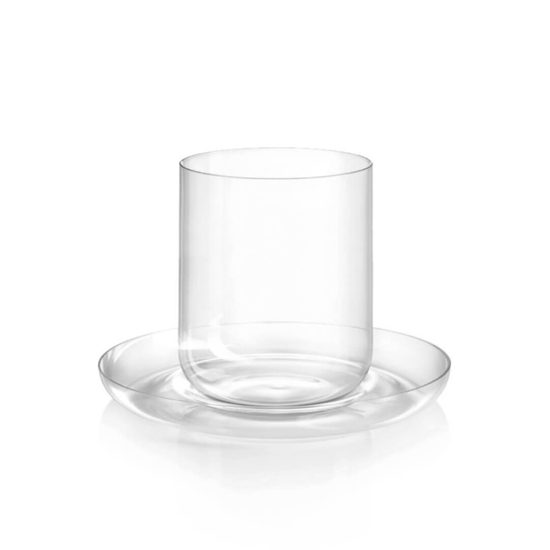 Kávový set na flat white 200 ml Drop, sklárna Květná