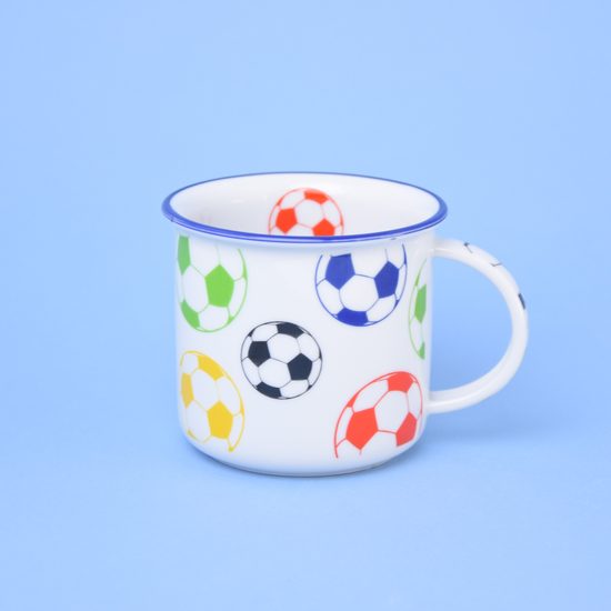 Mug Tina middle 0,24 l, Footballs, Český porcelán a.s.