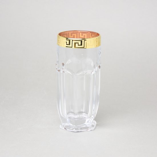 Sklenice na vodu / long drink / Safari 290 ml, dekor Kostka Versace, Balvín glass