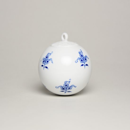 Christmas decoration - ball 6,5 cm mini, Original Blue Onion Pattern