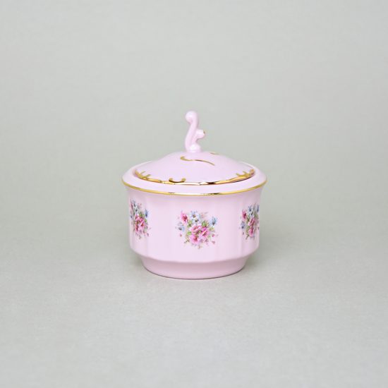 Cukřenka malá 100 ml Amis, Leander, růžový porcelán