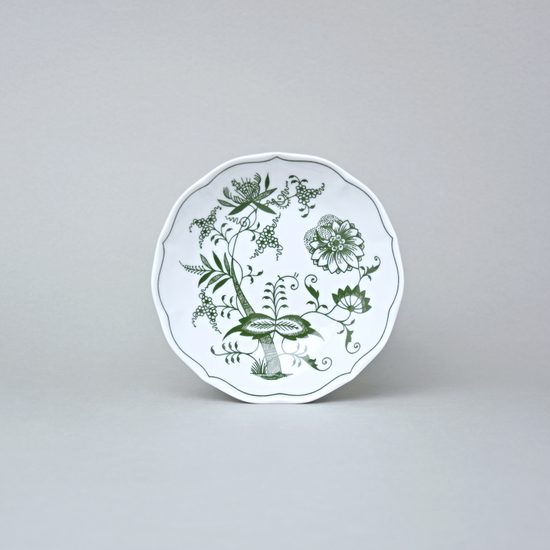 Podšálek B 14 cm, zelený cibulák, Český porcelán a.s.