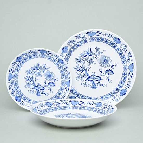 Plate set for 4 persons, Henrietta, Thun 1794 Carlsbad porcelain