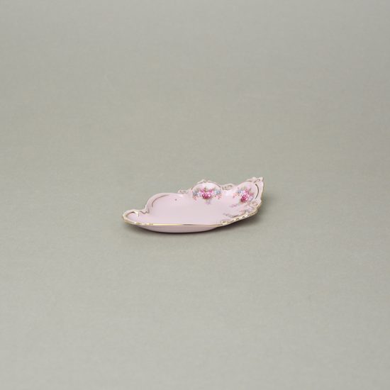 Mistička přílohová mini 6,3 cm, Lenka 563, Růžový porcelán z Chodova