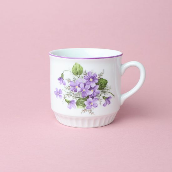Mug Leo 300 ml, Violet, Český porcelán a.s.