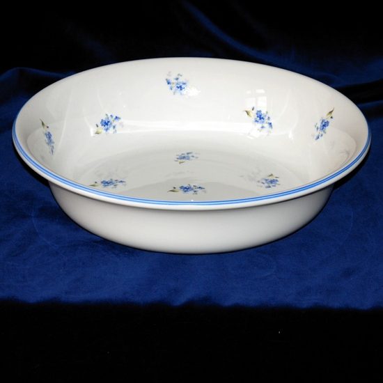 Washbowl 35 a 9,4 cm, Cesky porcelan a.s., Forget-me-not-flower