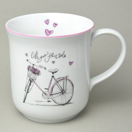 Mug Golem 1,5 l, Women's bike, Český porcelán a.s.