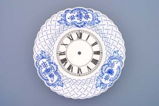 Clocks 27 cm plus clockwork, Original Blue Onion Pattern