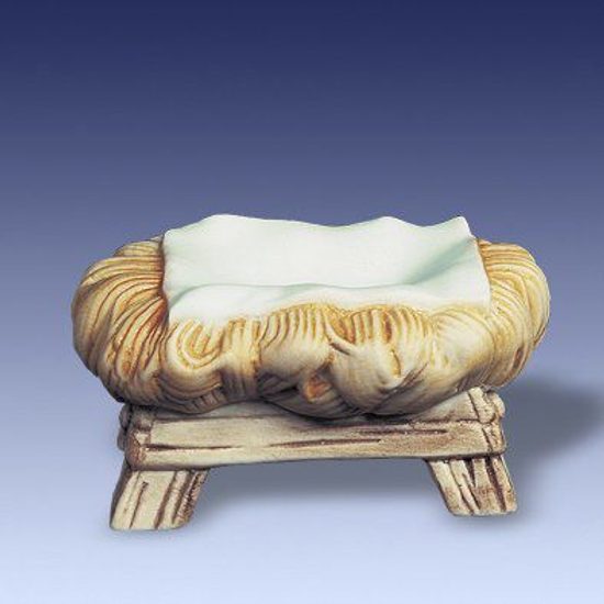 Manger 8 x 5,5 x 4 cm, Pastel, Porcelain Figures Duchcov