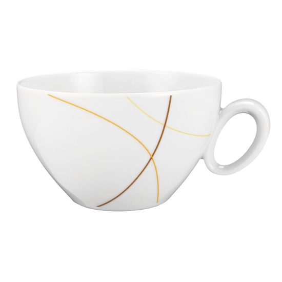 Breakfast cup and saucer, Trio 24972 Joy, Seltmann Porcelain