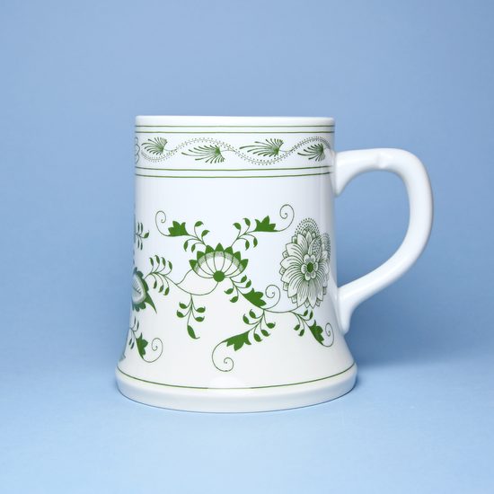 Beer Jug 0,5 l, Green Onion Pattern, Cesky porcelan, a.s.