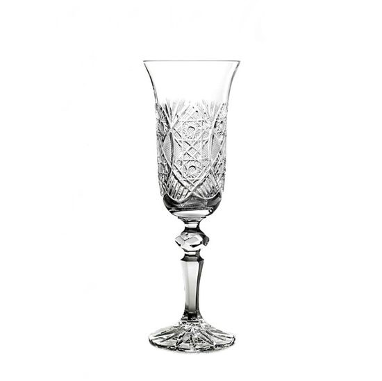 Glass Flute 150 ml, Champagne, DAKA Bohemia Crystal