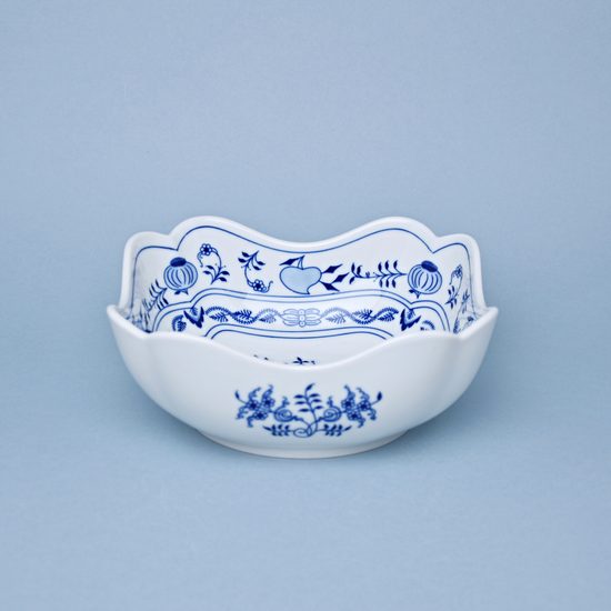 Mísa salátová čtyřhranná vysoká 21 cm, Cibulák, originální z Dubí