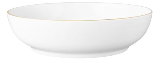 Liberty gold line: Foodbowl 25 cm, Seltmann porcelain