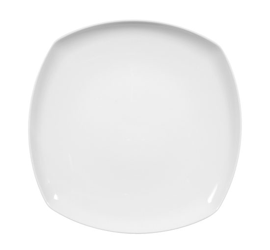 Plate dinner square 26 cm, Sketch Basic, Seltmann Porcelain