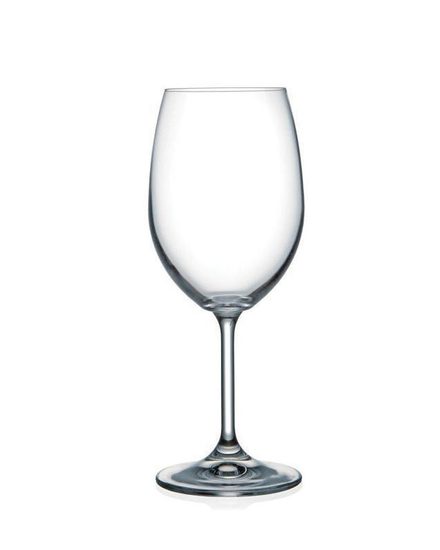 Lara 250 ml, white wine glass, 6 pcs., Bohemia Crystalex