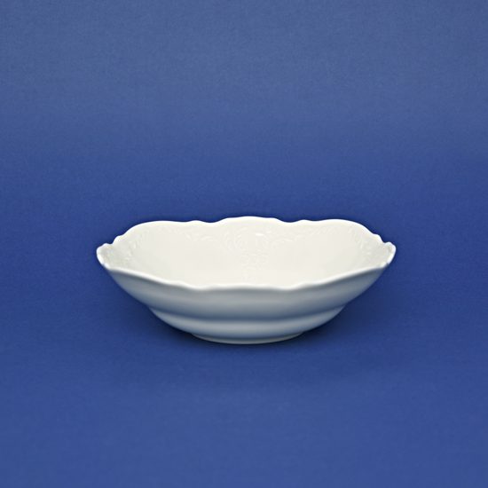 Bowl 19 cm, Thun 1794 Carlsbad porcelain, BERNADOTTE ivory
