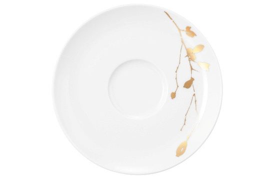 Liberty 65238: Podšálek univerzální 16,5 cm, porcelán Seltmann, Golden Rose Hip