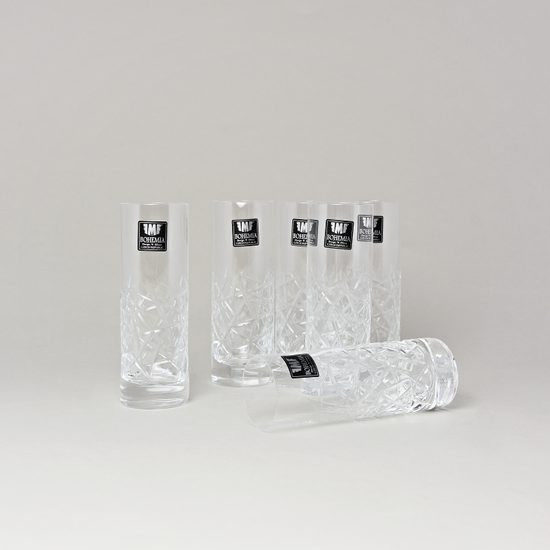 Graffiti likérka vysoká sada 6 ks. 55 ml, FMF Bohemia, Bohemia Crystalite