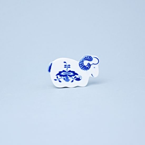 Magnet Lambkin 6 x 3,5 cm, Original Blue Onion Pattern