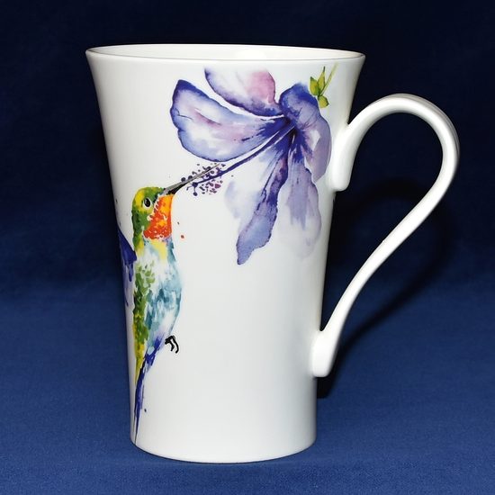 Hummingbird: Mug 0,6 l latte, English Fine Bone China, Roy Kirkham