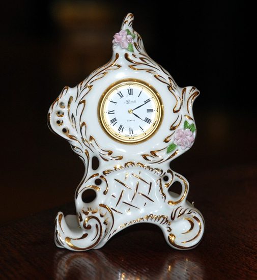 Clock Vlasta small 13 cm, Saxe, Clocks