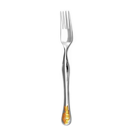 BAROKO gold: Fork Dining, Stainless Steel, 200 mm, Cutlery Toner