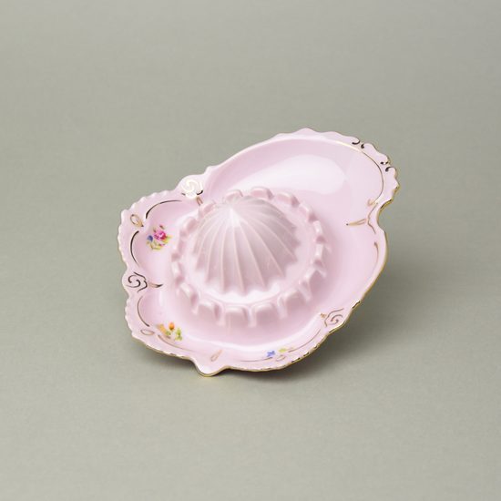 Lis na citron 15,6 cm, Lenka 247, Růžový porcelán z Chodova
