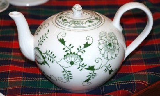 Tea pot 1,2 l, Green Onion Pattern, Cesky porcelan a.s.