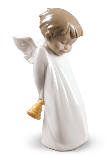 Shy Little Angel, 17 x 7 x 10 cm, NAO Porcelain Figures