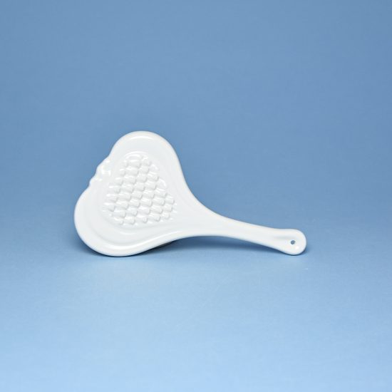 Garlic grater 16 cm, White porcelain, Český porcelán a.s.