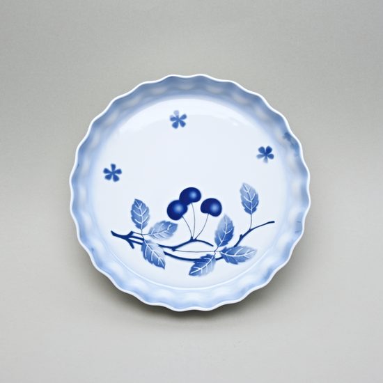 Mísa zapékací koláčová 21 x 3,7 cm, Thun 1794, karlovarský porcelán, BLUE CHERRY
