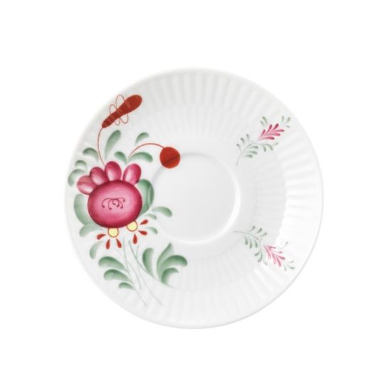 Saucer 135 mm, Amina ostfriesenrose, Tettau porcelain