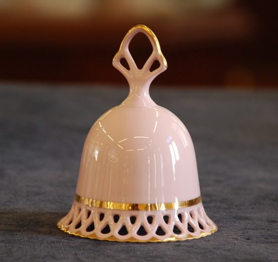 Zvonek, Byzant 403, Růžový porcelán z Chodova