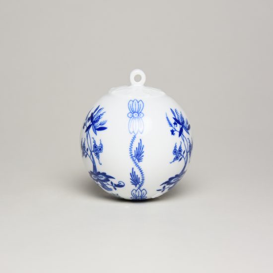 Christmas decoration - ball 6,5 cm mini, Original Blue Onion Pattern