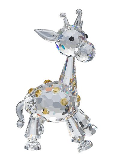 Malá žirafa 82 x 50 mm, Křišťálové dárky a dekorace PRECIOSA