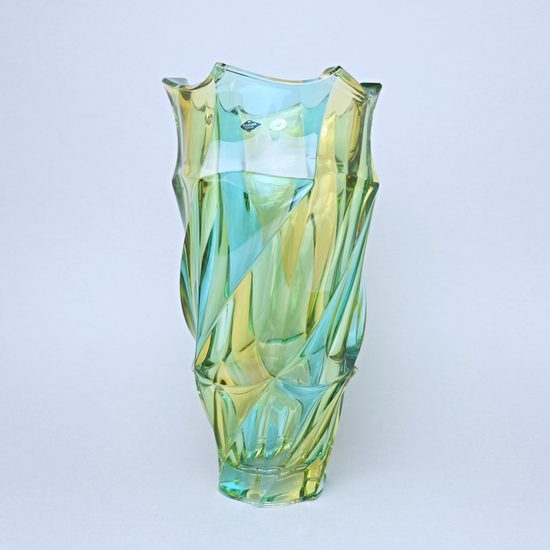 Vase FLAMENCO Lemon 30 cm, Bohemia Treasury