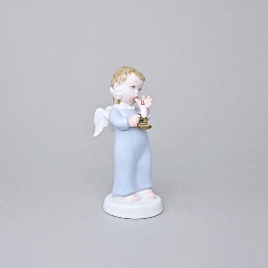 Angel With a Candle 6 x 8 x 14,5 cm, Luxor, Royal Dux Bohemia