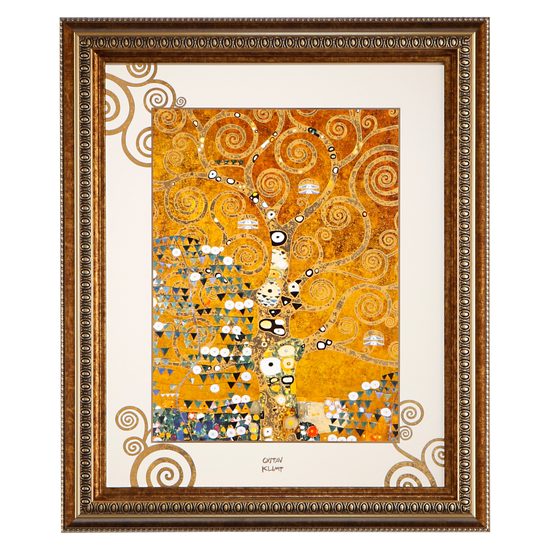 Picture 48 x 58 cm, Tree of Life, G. Klimt, Goebel